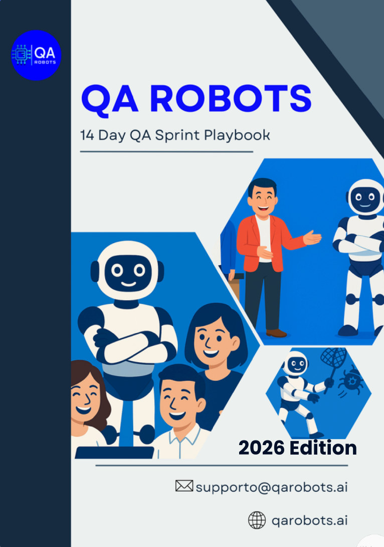 Copertina dell'ebook The 14-Day QA Sprint Playbook